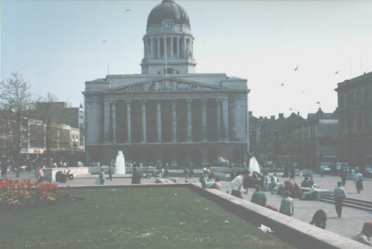 Nottingham Council House and Square